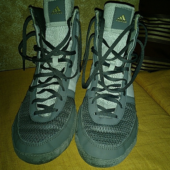 green adidas wrestling shoes